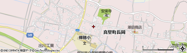 茨城県桜川市真壁町長岡450周辺の地図