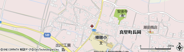 茨城県桜川市真壁町長岡433周辺の地図