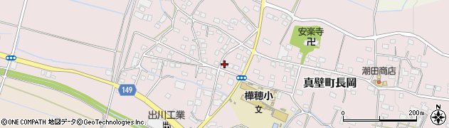 茨城県桜川市真壁町長岡427周辺の地図