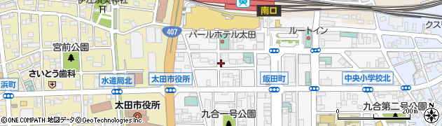 高崎福祉カレッジ　太田校周辺の地図