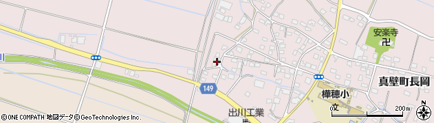 茨城県桜川市真壁町長岡209周辺の地図