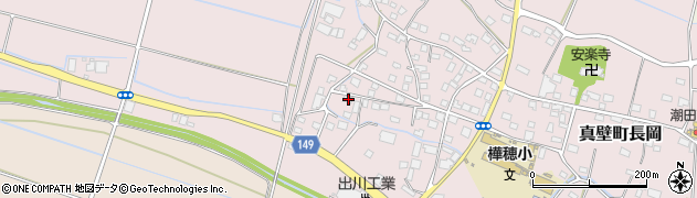 茨城県桜川市真壁町長岡347周辺の地図