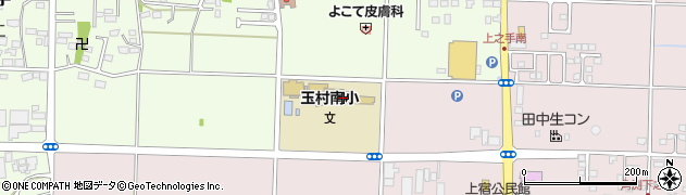 玉村町立南小学校周辺の地図
