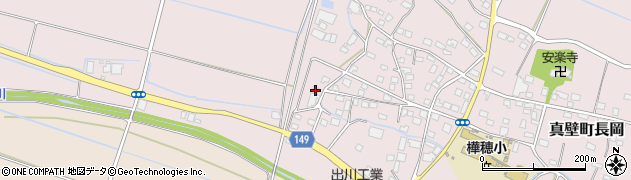 茨城県桜川市真壁町長岡211周辺の地図