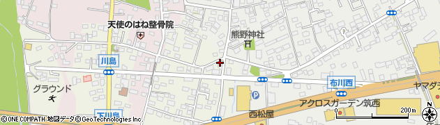 松田理容院周辺の地図