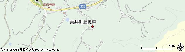 群馬県高崎市吉井町上奥平1735周辺の地図