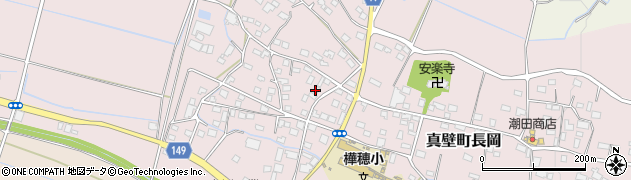 茨城県桜川市真壁町長岡317周辺の地図