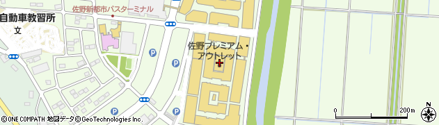ベリテ佐野店周辺の地図