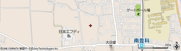 長野県安曇野市豊科（本村）周辺の地図