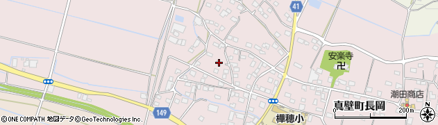 茨城県桜川市真壁町長岡336周辺の地図