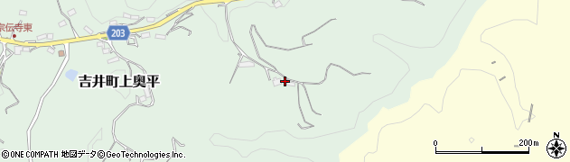 群馬県高崎市吉井町上奥平1751周辺の地図