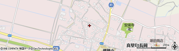 茨城県桜川市真壁町長岡323周辺の地図