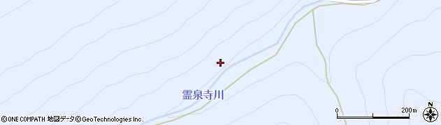 霊泉寺川周辺の地図