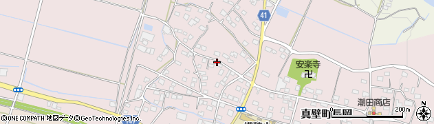 茨城県桜川市真壁町長岡322周辺の地図