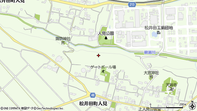 〒379-0224 群馬県安中市松井田町人見の地図