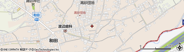 長野県小諸市和田891周辺の地図