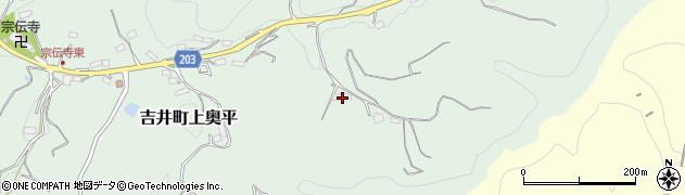 群馬県高崎市吉井町上奥平1746周辺の地図