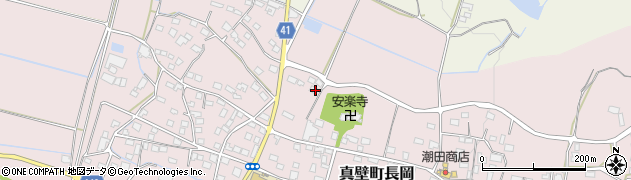 茨城県桜川市真壁町長岡486周辺の地図