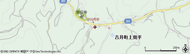 群馬県高崎市吉井町上奥平1486周辺の地図