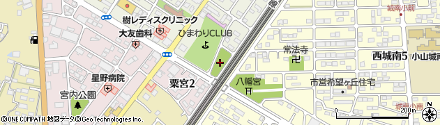 中渋辺公園周辺の地図