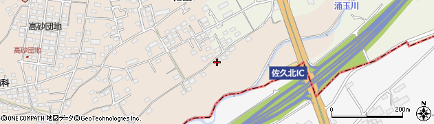 長野県小諸市和田80周辺の地図