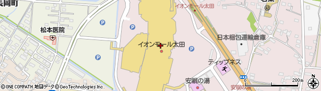 築地食堂 源ちゃん イオンモール太田店周辺の地図