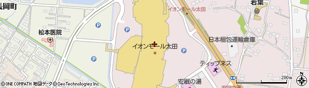 イオン太田店周辺の地図