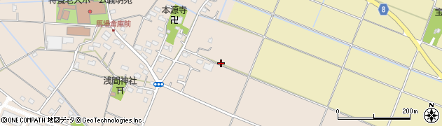 栃木県足利市久保田町周辺の地図
