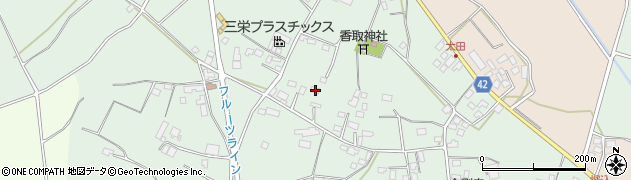 茨城県石岡市小見815周辺の地図