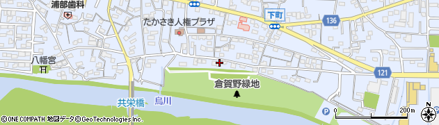群馬県高崎市倉賀野町2106周辺の地図
