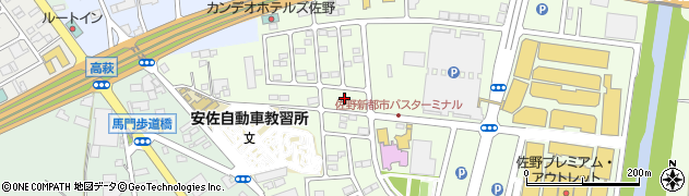 栃木県佐野市越名町2049周辺の地図