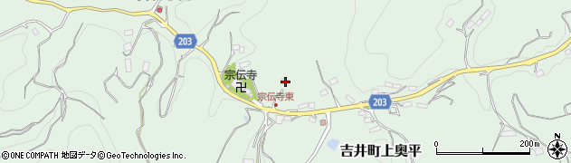 群馬県高崎市吉井町上奥平1413周辺の地図