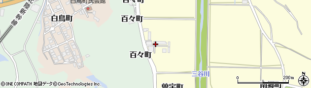 石川県加賀市曽宇町（テ）周辺の地図