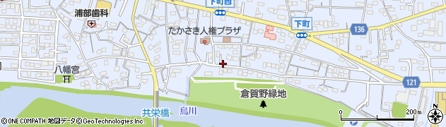 群馬県高崎市倉賀野町2083周辺の地図