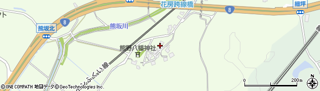 石川県加賀市熊坂町（チ）周辺の地図
