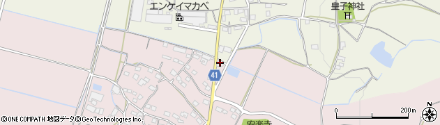 茨城県桜川市真壁町長岡257周辺の地図
