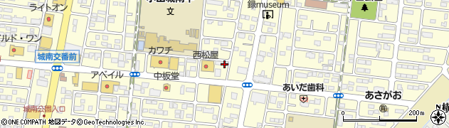 ダスキンおやま支店周辺の地図