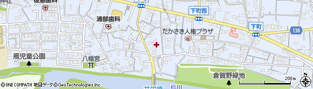 群馬県高崎市倉賀野町1557周辺の地図
