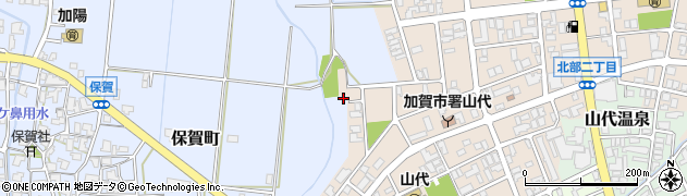 石川県加賀市保賀町リ29周辺の地図