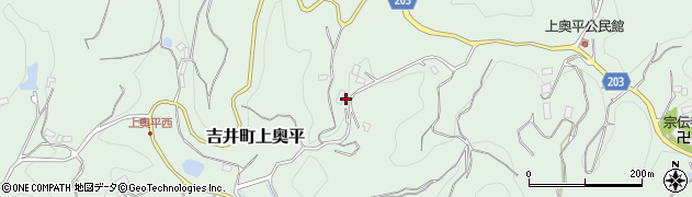 群馬県高崎市吉井町上奥平1311周辺の地図