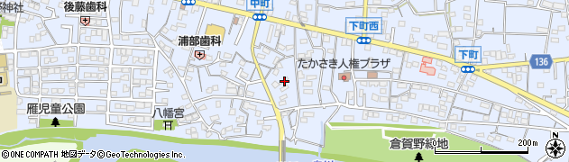群馬県高崎市倉賀野町1566周辺の地図