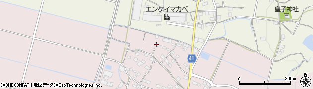 茨城県桜川市真壁町長岡254周辺の地図