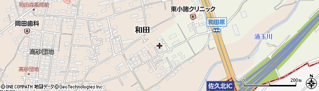 長野県小諸市和田84周辺の地図