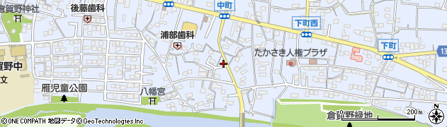 群馬県高崎市倉賀野町1572周辺の地図