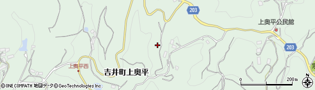 群馬県高崎市吉井町上奥平1043周辺の地図
