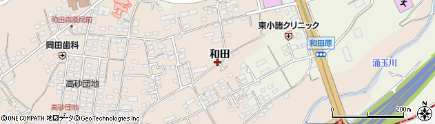 長野県小諸市和田937周辺の地図