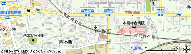 有限会社高田自動車　本社周辺の地図