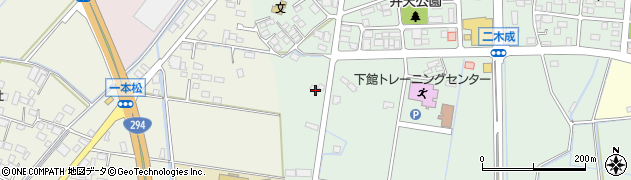 茨城県筑西市二木成756周辺の地図