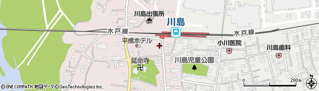 川島交通川島営業所周辺の地図