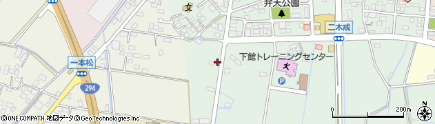 茨城県筑西市二木成757周辺の地図